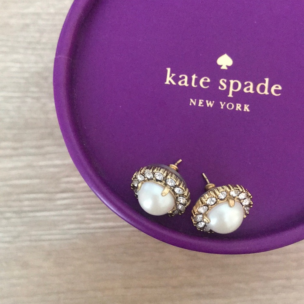 Kate Spade Pearl Stud Earrings